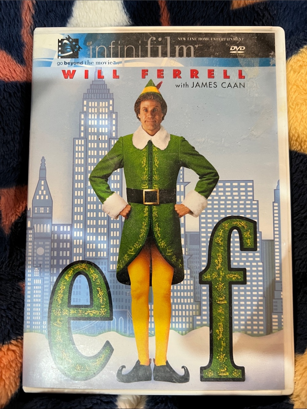 Elf Christmas movie dvd z30